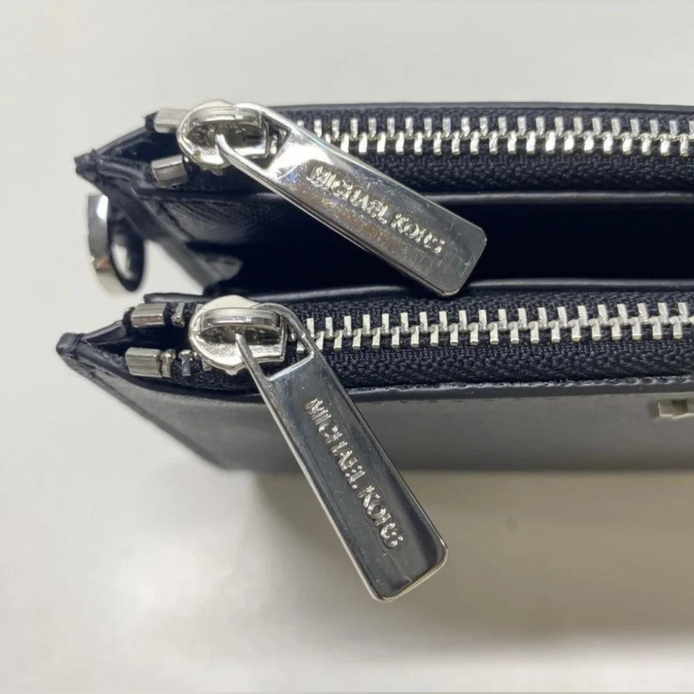 Michael Kors Navy Blue Wristlet.